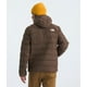 thumbnail image 3 of Chaqueta con capucha aislante Aconcagua de THE NORTH FACE para hombre (talla estándar y grande), sin PFAS, marrón ahumado, XL, 3 of 3