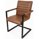 thumbnail image 2 of Pack 2 Butacas o Sitiales Milano Oficina Salón Marron, 2 of 6