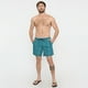 thumbnail image 4 of Traje de Baño Hombre Turquesa Full Print Corona, 4 of 5
