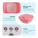 thumbnail image 4 of Mini Lavadora Portatil Plegable Personal Hogar Rosada, 4 of 5