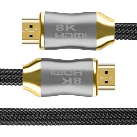 Genérica - 3Mts Cable Hdmi 2.1 8K 4K Certificado 28 Awg