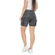thumbnail image 2 of Short de Mujer Cargo Elasticado Tiro Alto Algodón Negro, 2 of 6