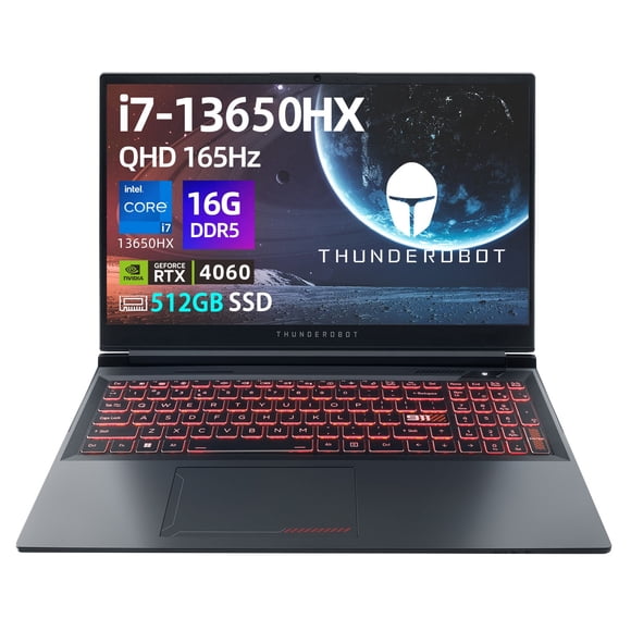 Notebook Gamer Thunderobot R15 Intel I7-13650HX Rtx 4060 16Gb RAM 512Gb 156 QHD W11P