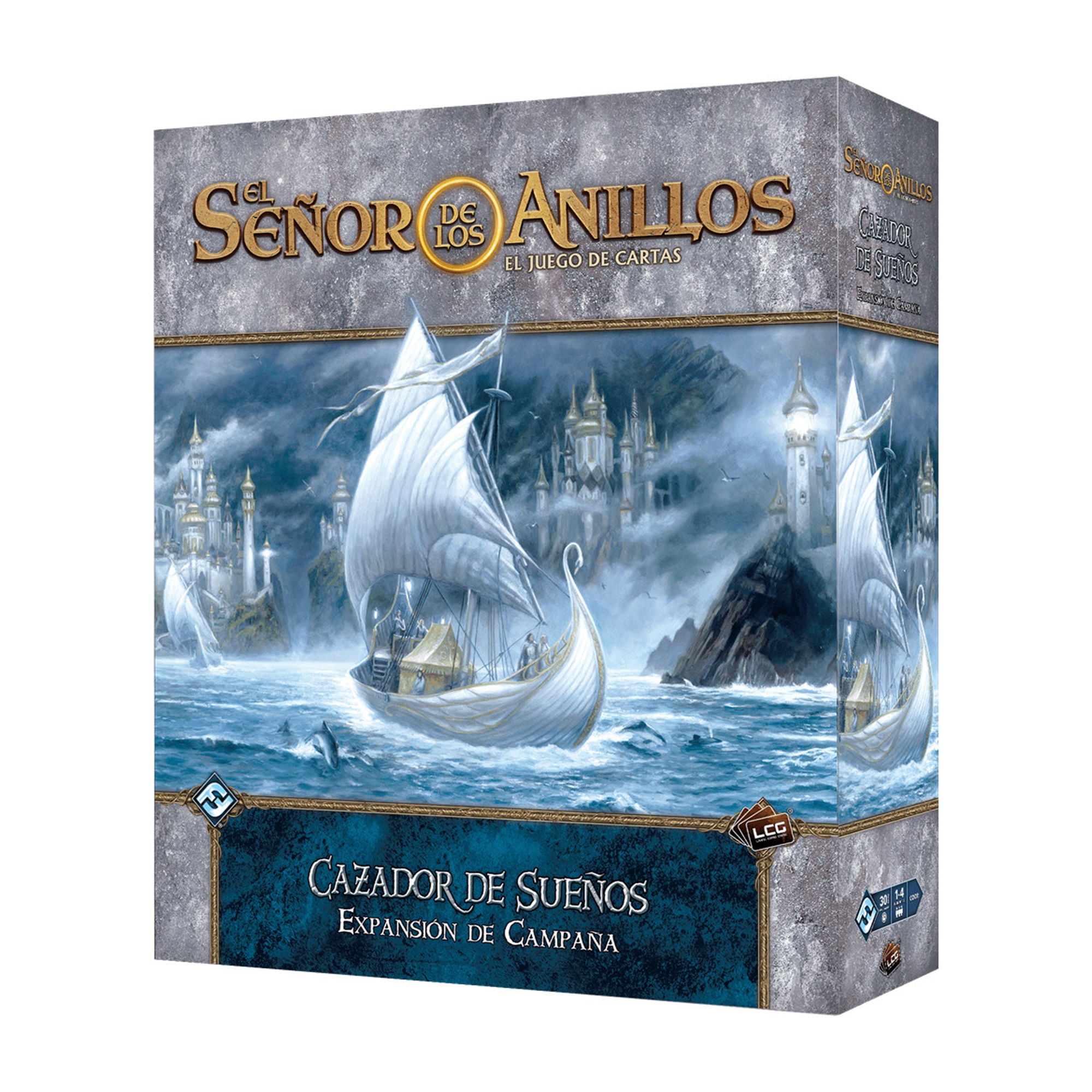 Asmodee - Juego De Mesa El Señor De Los Anillos Lcg-Cazador De Sueños Expansion