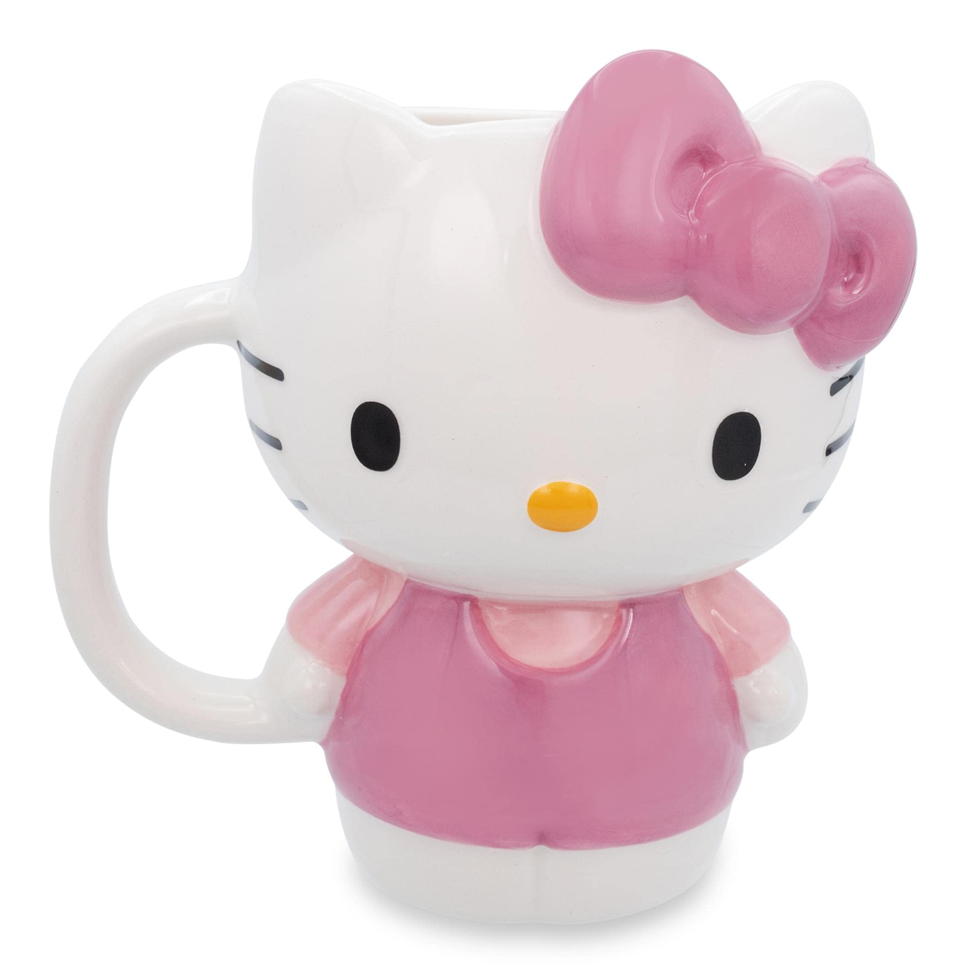 Silver Buffalo - Taza De Cerámica Sanrio Hello Kitty Esculpida En 3D, 600 Ml, Sin Bpa