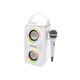 thumbnail image 1 of Altavoz Bluetooth Light Lexibook iParty con micrófono blanco, 1 of 5