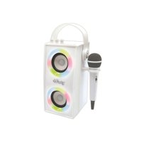Altavoz Bluetooth Light Lexibook Iparty Con Micrófono Blanco