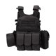 thumbnail image 5 of Chaleco De Caza Multifunción Chaleco Táctico Militar Molle Negro, 5 of 5