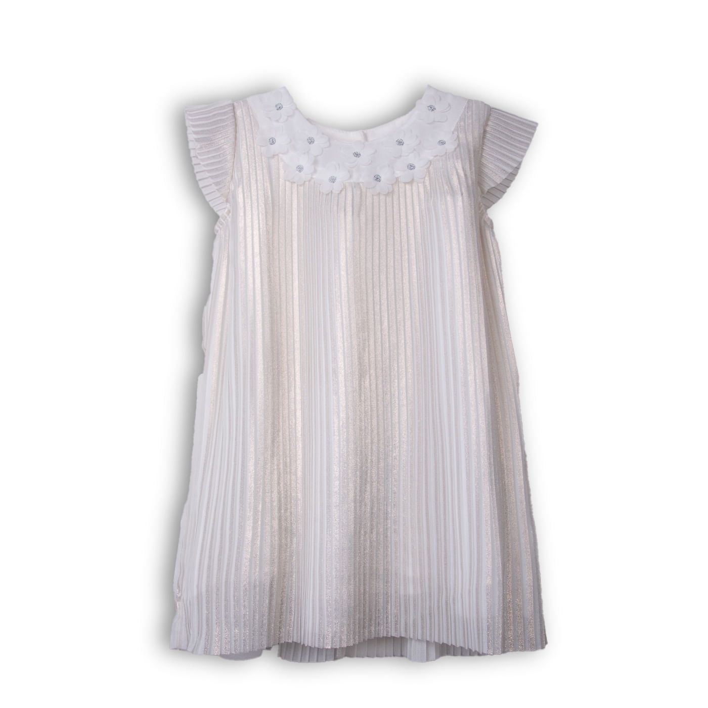 Vestido Bebe Niña Blanco Pillin