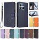 thumbnail image 3 of Honor X8B 4G Funda Billetera con Estampado de Gato, Azul, 3 of 6