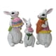 thumbnail image 2 of Adornos De Estatua De Conejo, Decoraciones De Animales Bonitas Para Dormitorio, Patio Interior, 3 Uds., 2 of 5