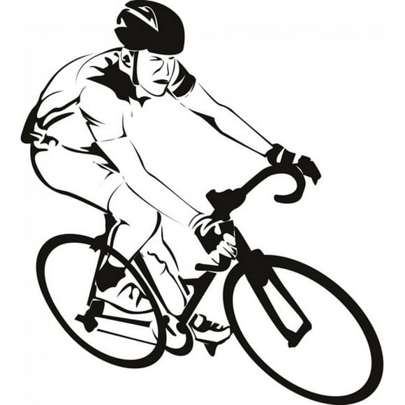 Decomural Bike Racer Cyclist Cycling Sports WS-18836