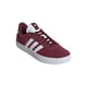 thumbnail image 2 of Zapatillas Adidas VL Court 3.0 de piel para hombre, color rojo sombrío y blanco, 2 of 5