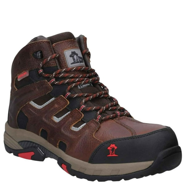 Botin de seguridad Panama Jack PJ508CDKTC cafe 44
