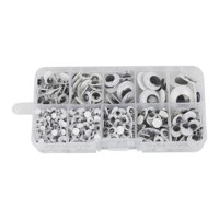 Bothyi - Wiggle Etiqueta Engomada De Ojos Saltones Ojos Móviles Para Manualidades Diy Manualidades De Halloween 600 Piezas