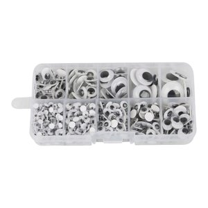 Bothyi - Wiggle Etiqueta Engomada De Ojos Saltones Ojos Móviles Para Manualidades Diy Manualidades De Halloween 600 Piezas