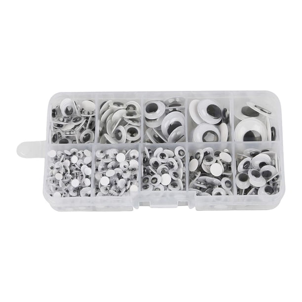 Wiggle Etiqueta Engomada De Ojos Saltones Ojos Móviles Para Manualidades DIY Manualidades De Halloween 600 Piezas