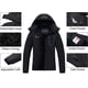 thumbnail image 4 of Chaqueta de esquí MOERDENG impermeable a prueba de viento para mujer, 4 of 5