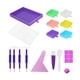 thumbnail image 3 of Kits De Bandejas De Pinturas De Diamantes 5D, Bandejas De Clasificación De Cuentas De Placa De Taladro Con Tapa Para Manualidades DIY, Multicolor, 3 of 5