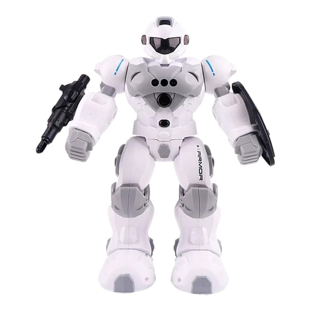 Robot de juguete para niños con control remoto, detección de gestos, eléctrico, regalo de cumpleaños, detección de edades de 3+ años, canto, ojos LED,