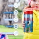 thumbnail image 5 of Operación regaloBotella de Agua con Tapa Pop Top de Un Toque, Acero Inoxidable, a Prueba de Fugas, para Deportes, Botella Infantil rosa 12 oz, 5 of 6