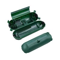 Ioensy - 2X Cables De Extensión Cubierta Segura Luces De Decoración Navideña Protector De Cable De Enchufe Verde