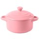 thumbnail image 3 of Mini Cacerola Olla De Cerámica Cocotte Pocillo 300ml Rosa X4, 3 of 5