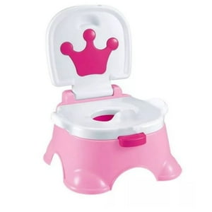 Oem - Pelela Bacinica Para Bebe Corona Rosa