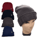 thumbnail image 2 of Gorro Beanie Con Doblez Y Tejido Unicolor Forro Chiporro, 2 of 2