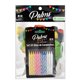 thumbnail image 1 of Pack de 25 globos + velas colores surtidos, 1 of 1