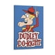 thumbnail image 1 of El Show de Dudley Do-Right Cuadro decorativo colgante - Arte de pared - Póster enmarcado - Decoración de pared - Regalos para familia, amigos y aficionados 40*60 cm, 1 of 6