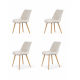 thumbnail image 1 of Pack De Silla Arpi Lino Wood - Beige - 4 Sillas, 1 of 2