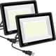 thumbnail image 1 of Luz de inundación Onkavox 300W (2 unidades) IP66 impermeable 5000K, 1 of 6