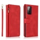 thumbnail image 1 of Premium Leather Phone Case for Samsung Galaxy A33 A53 A73 5G S20 S20 PLUS S20 Ultra S21 S22 Ultra S23 S23 PLUS S23 Ultra - Enjoy Soft Skin-Feeling & Multi-Card Zipper!, 1 of 3