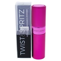 Atomizador Twist And Spritz Rosa Fuerte Spray Recargable