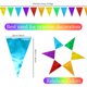 thumbnail image 3 of Guirnalda Banderines LOLStar Rainbow 198 ft 120 pz Aluminio, 3 of 3