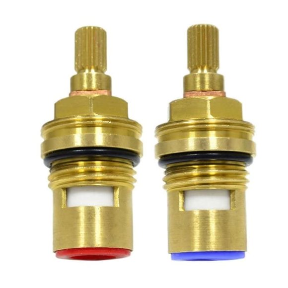 Válvula para grifo HUASHAN de latón con disco cerámico 1/2" 53 mm