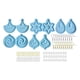 thumbnail image 2 of 95 Uds. Molde De Resina Epoxi Para Pendientes, Moldes De Silicona, Fundición DIY Para Mujeres Y Hombres, 2 of 5