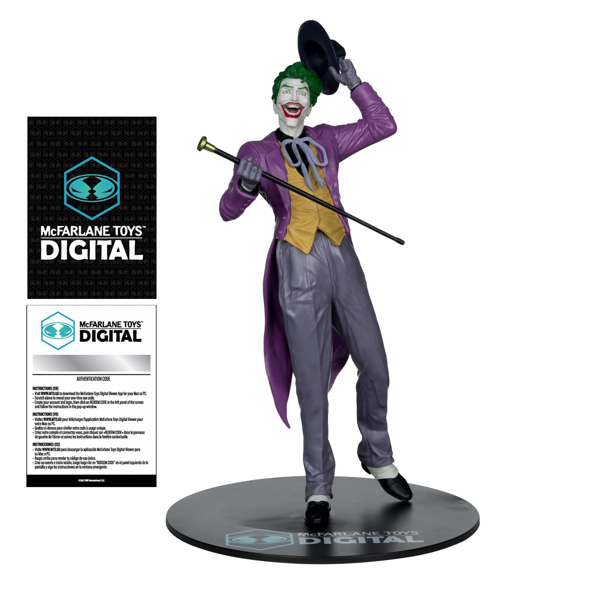 Figura De Acción Mcfarlane Toys Dc Direct The Joker A Escala 1/6
