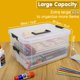thumbnail image 2 of Caja de almacenamiento TERGOO 35x26x19 cm negra de 2 capas, 2 of 6