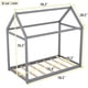 thumbnail image 4 of Cama de casa de madera tamaño doble, 4 of 6