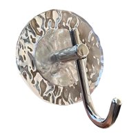 Bothyi - Ganchos Para Toallas De Baño, Ganchos Acrílicos Resistentes Para Sala De Estar, Cocina, Armario, Argenta