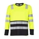thumbnail image 2 of Polera alta Visibilidad Bicolor Reflectante ML Cuello Redondo Amarillo Gris, 2 of 8