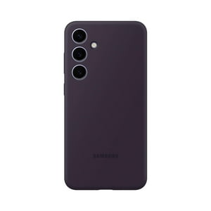 Funda De Silicona Para Samsung Galaxy S24+ Plus, Color Violeta Oscuro