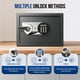 thumbnail image 3 of Biometric Safe BlackSmith Home 1.0 Cub - Huella digital negra, 3 of 8