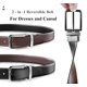 thumbnail image 2 of Cinturón MILORDE Reversible de Piel para Hombre Negro/Marrón Talla 34, 2 of 7