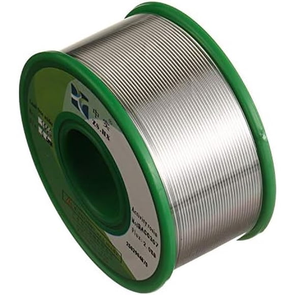 Estaño ZSHX Sn99Ag0.3Cu0.7 0.8mm 50g Libre de Plomo Núcleo de Resina