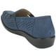 thumbnail image 4 of Mocasin Chalada Mujer Deco-1 Azul Comfort, 4 of 6
