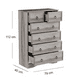 thumbnail image 3 of Cajonera Comoda Clasic Grey, 3 of 3