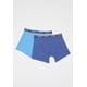 thumbnail image 1 of Bóxer Hombre Bipack Azul Líneas Corona, 1 of 5